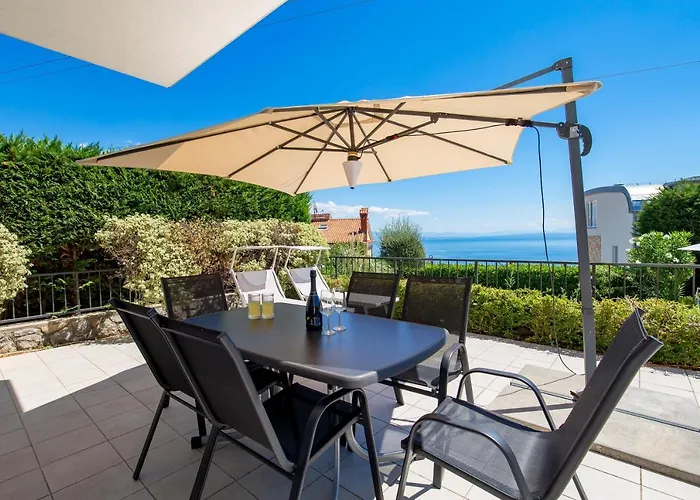 Pool Maurina Opatija With Sea View Icici