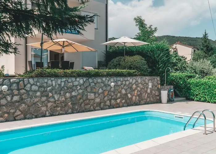 Pool Maurina Opatija With Sea View Apartment Icici